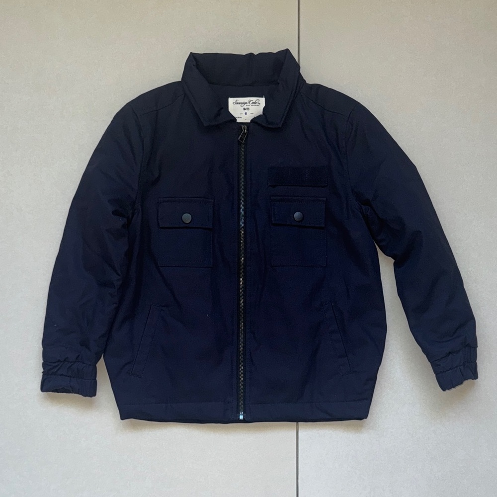 Sovereign Code Dark Blue Military Jacket